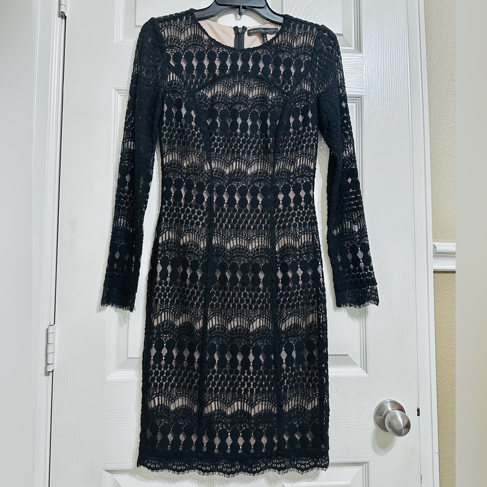 White House Black Market Black Lace Dress 2 🖤